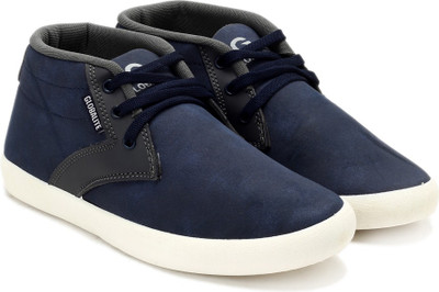 

Globalite I High Ankle Sneakers For Men(Navy, Blue grey