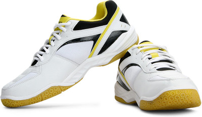 

Yonex SHB 33 EX Badminton Shoes For Men(Yellow, White, Black;yellow