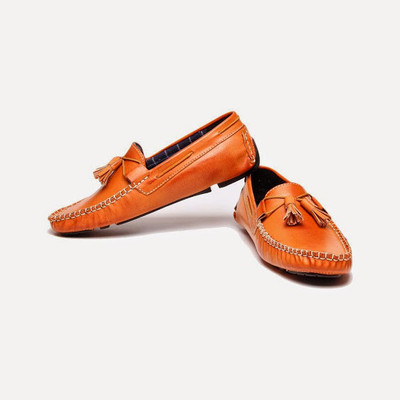 

Bacca Bucci Stylish Brown Loafers For Men(Tan