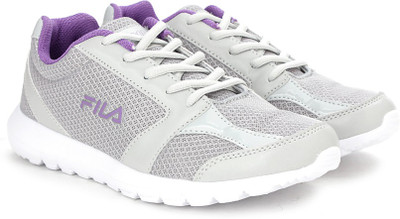 

Fila TAYLOR Running Shoes For Women(Grey, Gry/pur