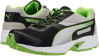 

Puma Sneakers For Men(Black, Blk-silver-green gecko-white