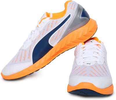 

Puma IGNITEUltimate Running Shoes For Men(White), White-orange pop-blue wing teal