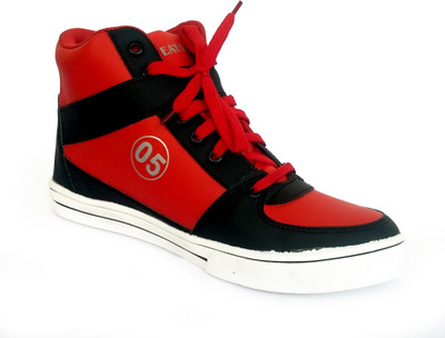 

Leves Leather Casuals For Men(Black, Red