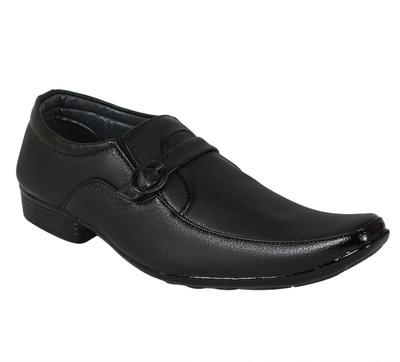 

Nexq Slip On Shoes For Men(Black)