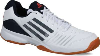 

ADIDAS ALL COURT INDOOR Shoes For Men(Multicolor, White/visgre/scarle