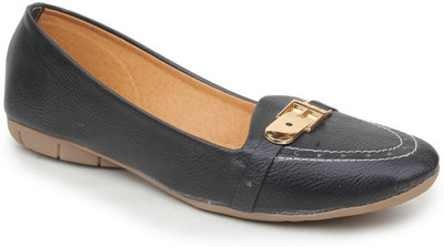 

Sindhi Footwear Venetian Loafers For Women(Black)