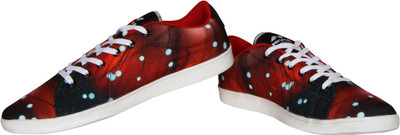 

Nivia Glint Canvas Shoes For Men(Red, White
