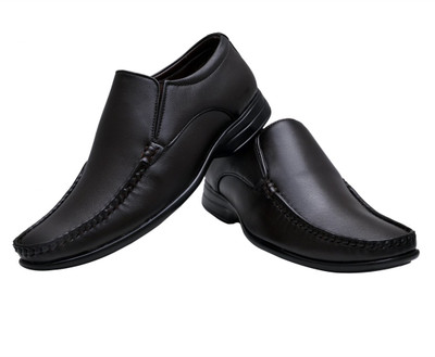 

Azzaro Black Bruno Slip On Shoes For Men(Brown
