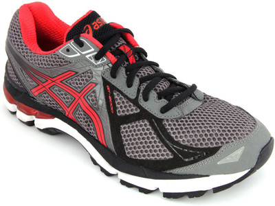 

Asics GT-2000 3 Men Running Shoes For Men(Grey, Red