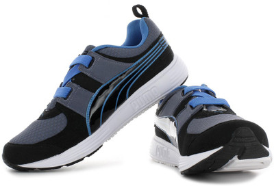 

Puma Descendant Alt DP Running Shoes For Men(Black, Grey), Black;folkstone gray;french blue