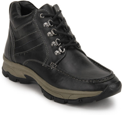 

Knotty Derby Michael Moc Stitch Outdoor Shoes For Men(Black