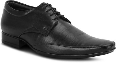 

Get Glamr Black Men's Lace Up Shoes For Men(Black