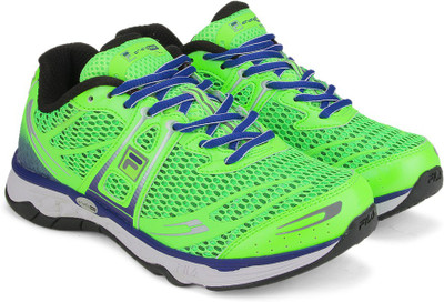 

Fila ULTRA Running Shoes For Men(Blue, Green, Grey, Grn/blu web