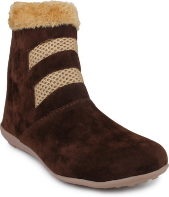 

Bonzer Casual Boots For Women(Brown, Black, D.brown