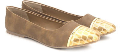 

FootIn Bellies For Women(Tan, Gold