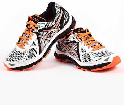 

Asics Gt-2000 3 Men Running Shoes For Men(White, White / silver / flash orange