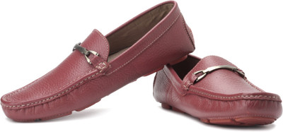 

Freecultr Kennedy Loafers For Men(Pink, Barn red
