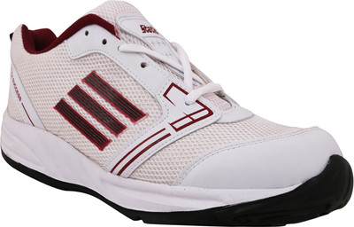 

Shoe Striker Running Shoes For Men(White, White & mehroon