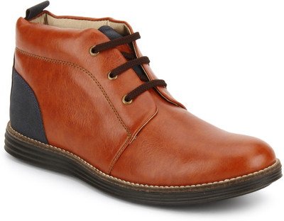 

Knotty Derby Weasley Chukka Boots For Men(Tan, Blue