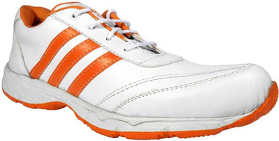 1st Look mango Cricket Shoes For Men(White