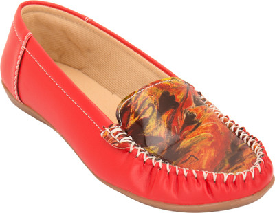 

Solester Loafers For Women(Red