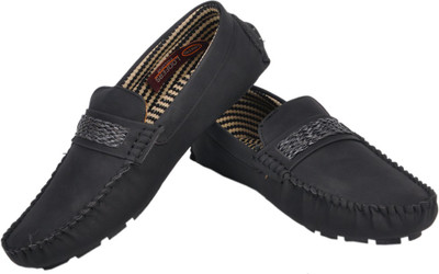 

Azzaro Black Lookah Loafers For Men(Black
