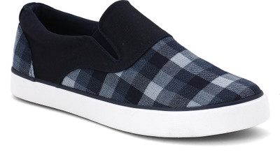 

Froskie Canvas Shoes For Men(Navy, Navy blue