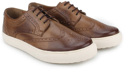 

Knotty Derby Alecto Brogue Derby Corporate Casuals For Men(Beige