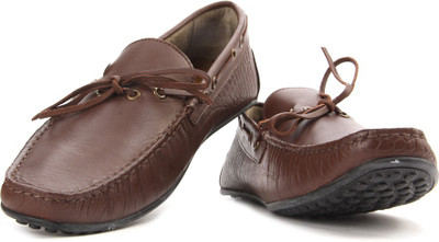 

Louis Philippe Boat Shoes For Men(Brown