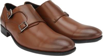 Brigit Business Shoes Black Monk Strap