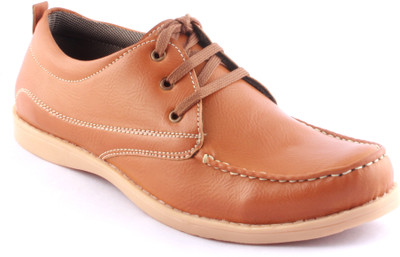 

Zapatoz Tan Smart Corporate Casuals For Men(Tan