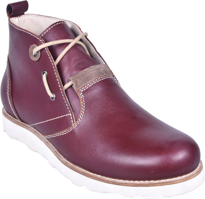 

Papa Boots For Men(Red, Cherry