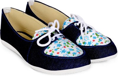 

Sam Stefy Canvas Shoes For Women(Blue)