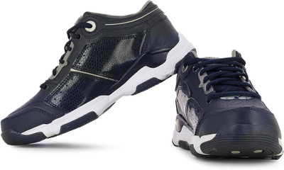 

Sparx SM-174 Running Shoes For Men(White, Blue), Navy blue grey