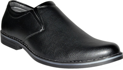 

Leather Chief Slip On Shoes For Men(Black