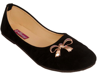 

Umang Velvet Tie Bellies For Women(Black