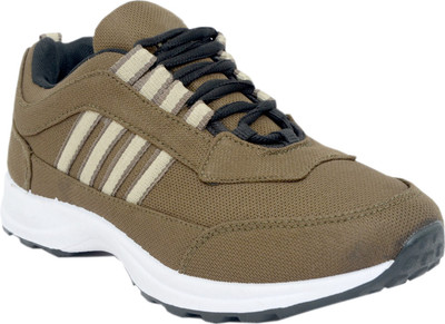 Corpus Density Running Shoes For Men(Brown) available at flipkart for Rs.299