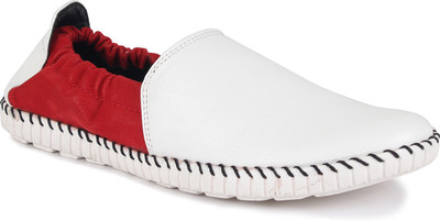 

Smith Soul Espadrille Casual Shoes Casuals For Men(White, Red