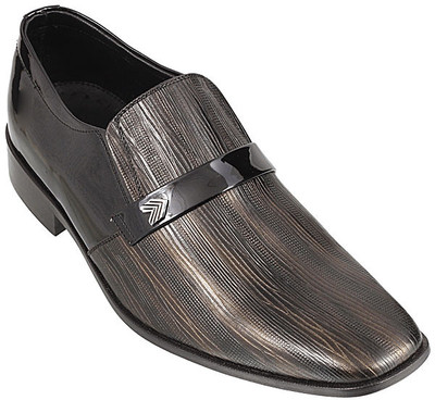 

Metro Da Vinchi Party Wear For Men(Black, 11;black