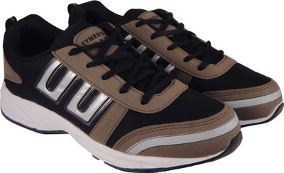 

Action Synergy 7147 Black/Brown Sports Running Shoes For Men(Black, Brown