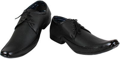

Nexq Lace Up Shoes For Men(Black)