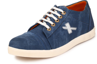 

Peponi Canvas Sneakers Canvas Shoes For Men(Blue