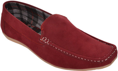 

Exotique Loafers For Men(Red