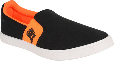 

Aero Sapphire Loafers For Men(Black, Orange