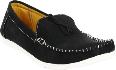 

Quarks Casual Loafers For Men(Black