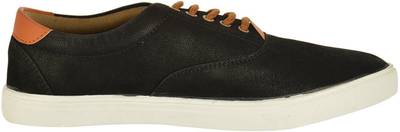 CoolSwagg Men's Stylish Leather Sneakers, Canvas Shoes
