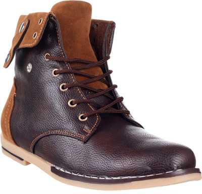 

Kraasa Venetian Boots For Men(Brown)
