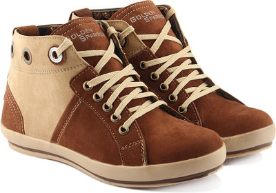 

Golden Sparrow Canvas Shoes For Men(Brown