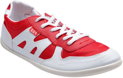 

F22 White Men Casuals For Men(White), White red