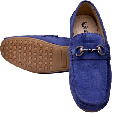 

Hirel's Blue Loafers For Men(Blue